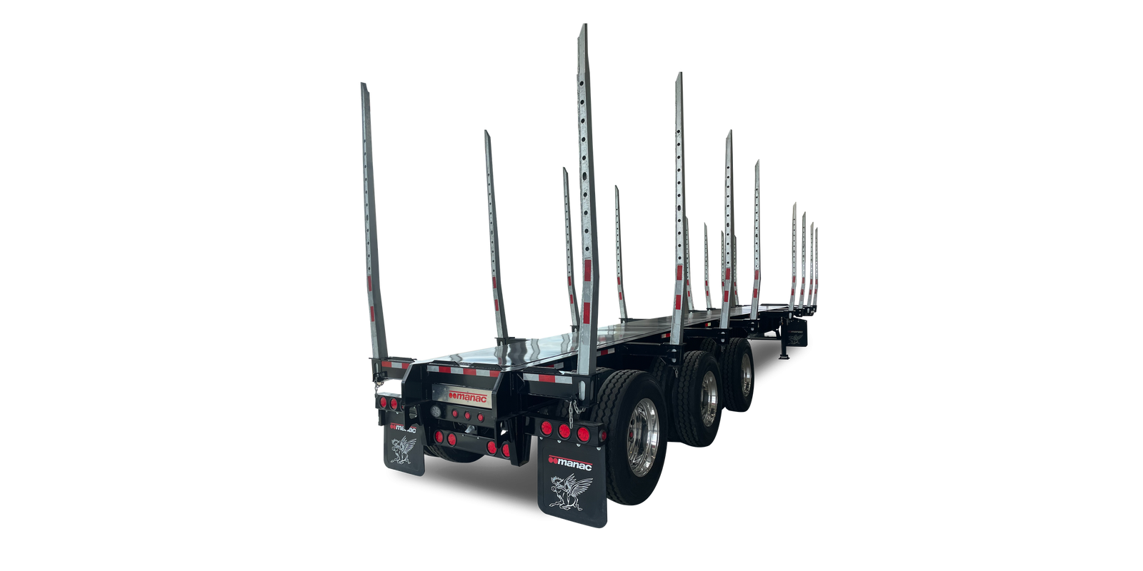 POWERWING Sloped Log Trailer Manac