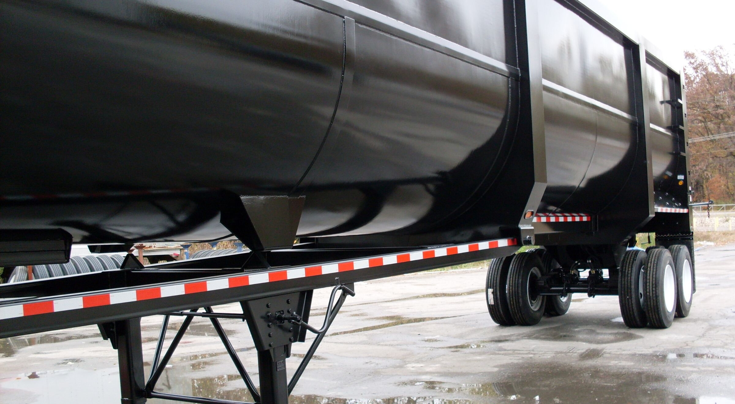 CPS Steel Tall Side Half Round End Dump | Manac
